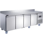 Ammattimainen myyntitiski pakastin yläosalla 4 ovea 2240x700x950mm | Adexa T227FBL4