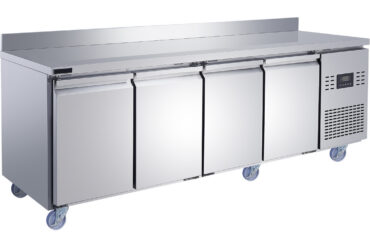 Ammattimainen myyntitiski pakastin yläosalla 4 ovea 2240x700x950mm | Adexa T227FBL4