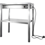 Kaupallinen lämmitetty keittiön gantry 2 tasoa ruostumaton teräs 600x335x700mm | Adexa WHESP603470