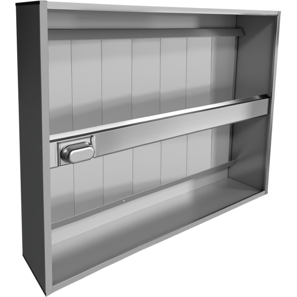 Kaupallinen saarekemainen liesituuletin ruostumatonta terästä 3000x1300x350mm | Adexa CH20300S