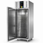 800lt Leipomo Jääkaappi Ruostumaton Teräs Pystymalli Yksittäisovi 450x650mm Astiat Ilmastointi | Ndustrio CPP101UC - Image 2