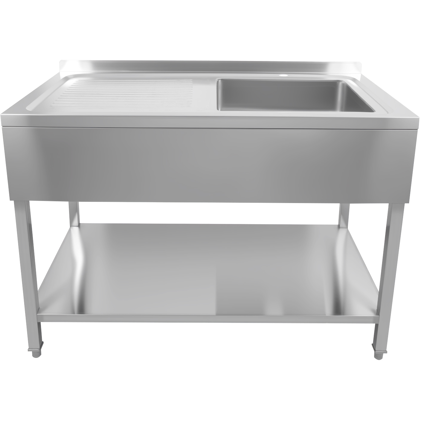 Kaupallinen allas ruostumatonta terästä 1200x600x900mm 1 allas oikealla roiskesuoja | Adexa DSA60120R Kaupallinen allas ruostumatonta terästä 1200x600x900mm 1 allas oikealla roiskesuoja | Adexa DSA60120R - Image 1