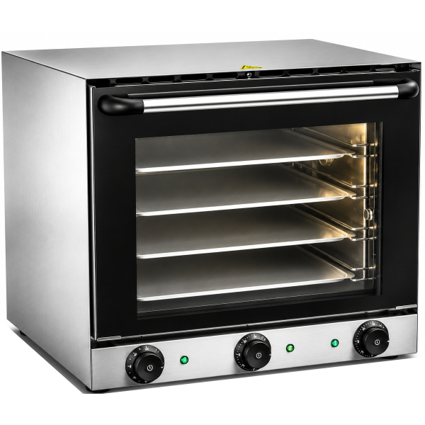 Ammattikäyttöinen sähköinen kiertoilmauuni grillillä 4 peltiä 325x450mm | Adexa YSD3A