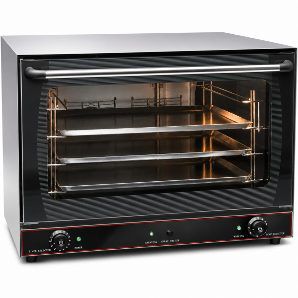 Adexa YSD8A Ammattimainen Kombi Höyryuuni 4 tasoa 600x400mm