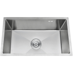 Premium-tiskiallas, 1 allas, 540x440x200 mm, yläasennus, harjattu ruostumaton teräs | Adexa SB205040