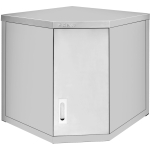 Seinakaappi Kulmayksikkö Ruostumaton teräs 800x800x400x400x650mm | Adexa SWCCN80402DR