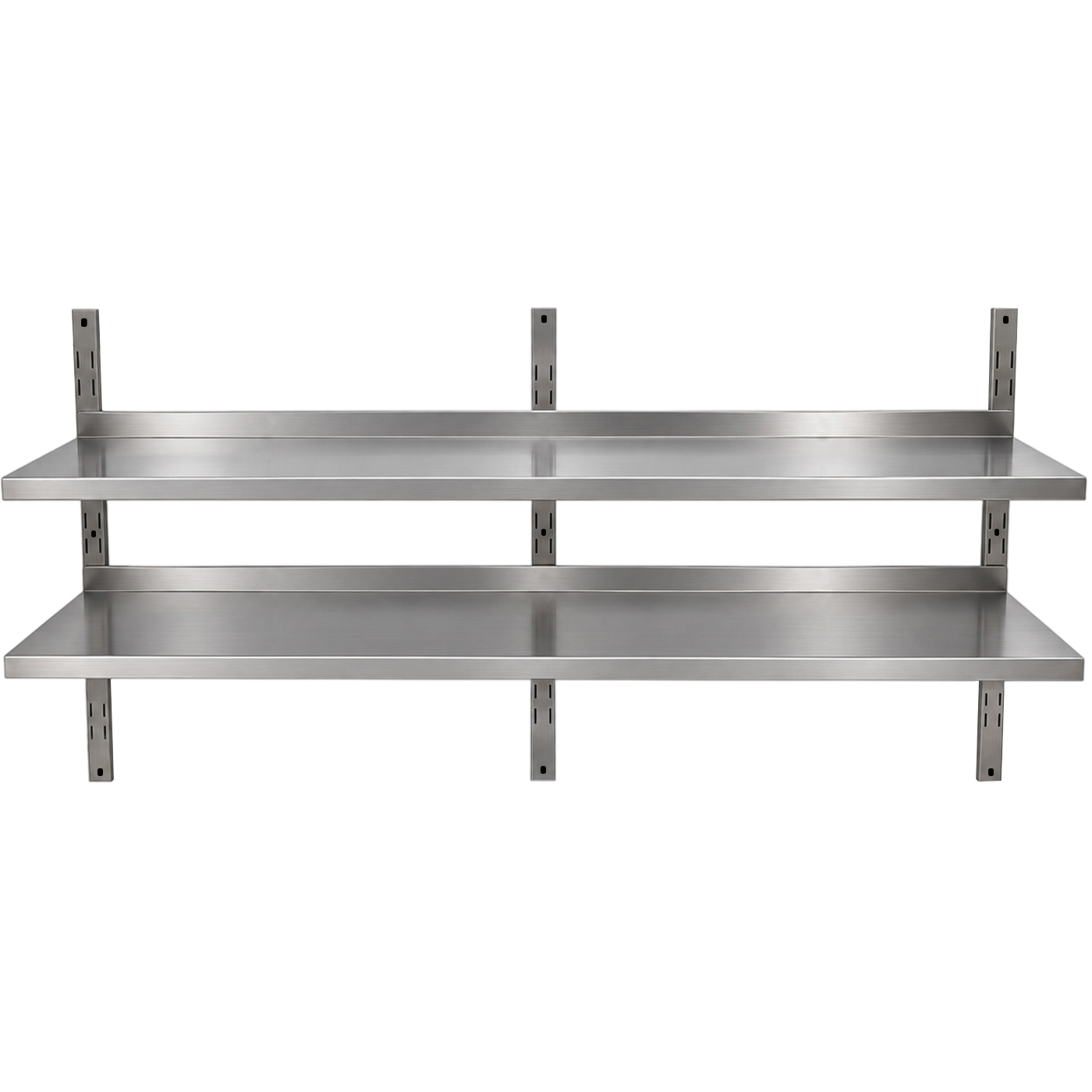 Seinähylly 2 tasoa 1600x300x600mm Ruostumaton teräs | Adexa WM16030B Seinähylly 2 tasoa 2000x300x600mm Ruostumaton teräs | Adexa WM20030B - Image 1