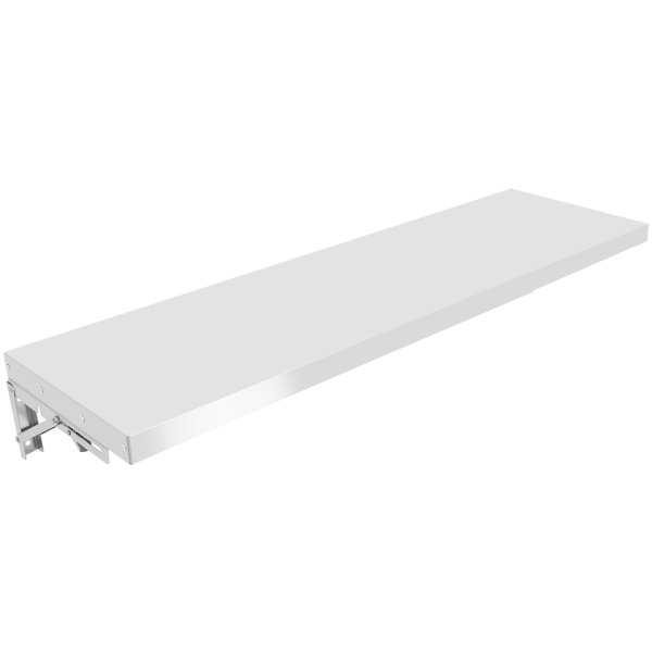Taitettava seinähylly ruostumatonta terästä 1200x300x156mm | Adexa RTW41230