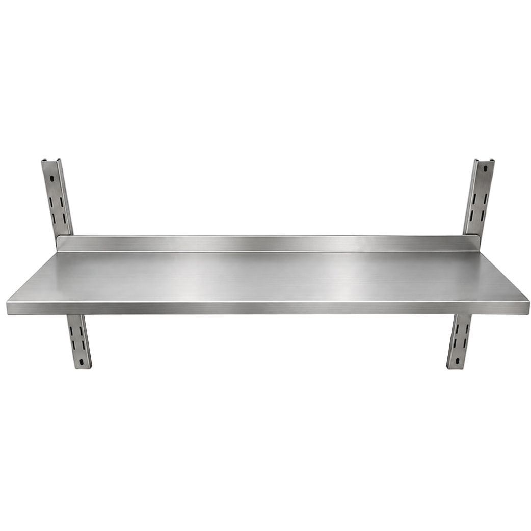Seinähylly 1 taso 1200x300x350mm Ruostumaton teräs | Adexa WMA30120 Seinähylly 1 taso 1000x300x350mm Ruostumaton teräs | Adexa WMA30100 - Image 1
